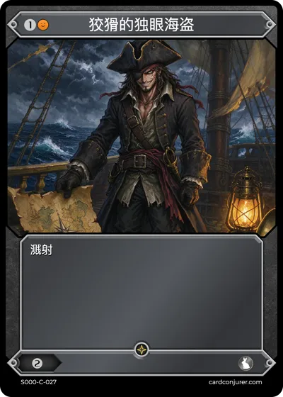狡猾的独眼海盗